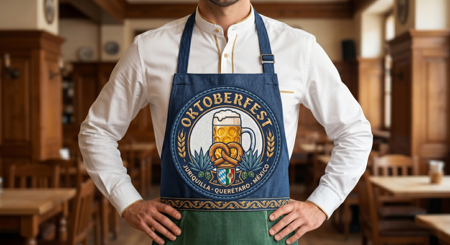 Mandil oficial Oktoberfest Juriquilla